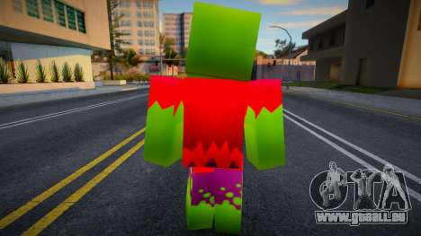 Minecraft Skin HD v8 für GTA San Andreas