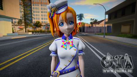 Honoka skin 1 für GTA San Andreas