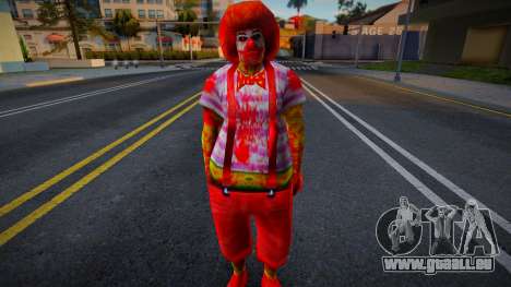 Zombie Clown SA Style für GTA San Andreas