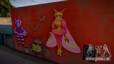 Halano the Smart Moth Mural für GTA San Andreas