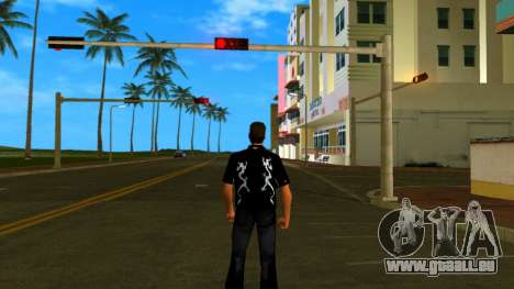 Dragon Shirt Black pour GTA Vice City