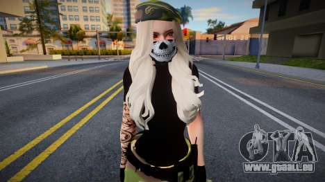Girl Soldier pour GTA San Andreas