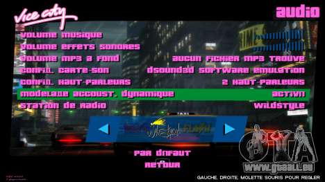GTA IV Menu - Backgrounds 3 für GTA Vice City