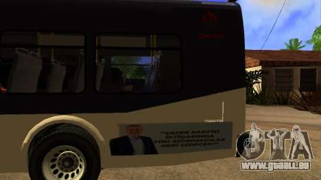 Zafer Turizm Bus pour GTA San Andreas