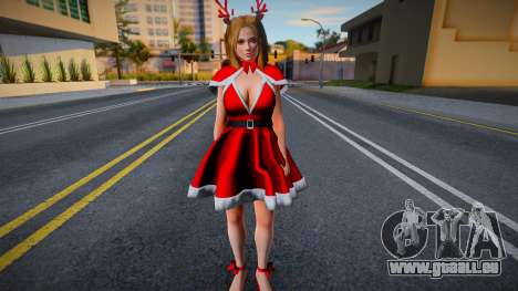 DOAXFC Tina Armstrong - FC Christmas Dress v1 für GTA San Andreas
