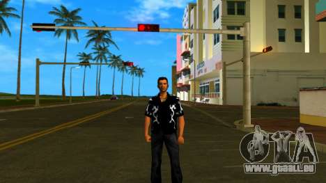 Dragon Shirt Black pour GTA Vice City