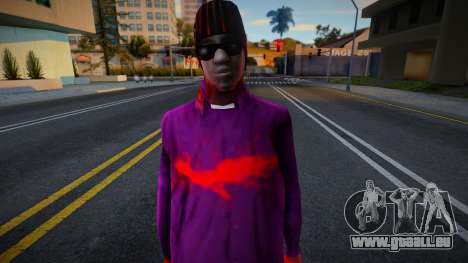 Ballas3 from Zombie Andreas Complete pour GTA San Andreas