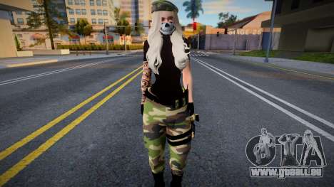 Girl Soldier für GTA San Andreas