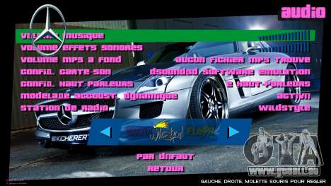 Mercedes-Benz Menu 5 für GTA Vice City