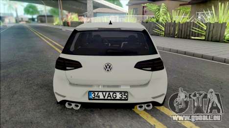 Volkswagen Golf R 7.5 pour GTA San Andreas