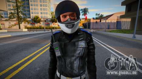 POLICJA - Policjant WRD - Sekcja Motocyklowa für GTA San Andreas