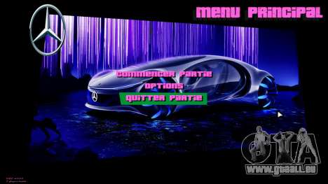 Mercedes-Benz Menu 3 pour GTA Vice City