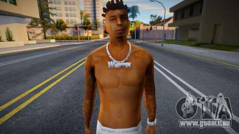 Shirtless Homie für GTA San Andreas