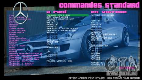 Mercedes-Benz Menu 5 pour GTA Vice City