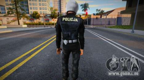 POLICJA - Policjant WRD - Sekcja Motocyklowa pour GTA San Andreas