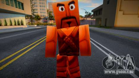 Minecraft Skin HD v4 pour GTA San Andreas