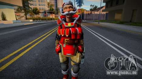 War Face New year Skin v1 für GTA San Andreas