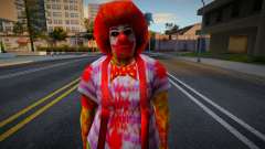 Zombie Clown SA Style für GTA San Andreas