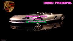 Porsche Menu pour GTA Vice City