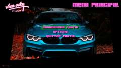 BMW Menu pour GTA Vice City