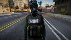 Le FBI dans les masques à gaz pour GTA San Andreas