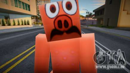 Minecraft Skin HD v6 pour GTA San Andreas