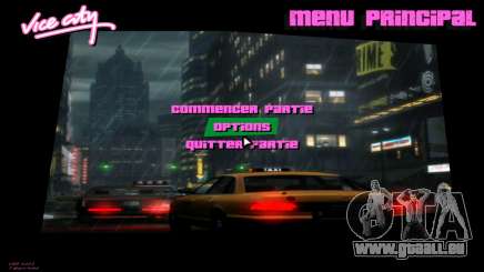 GTA IV Menu - Backgrounds 3 pour GTA Vice City