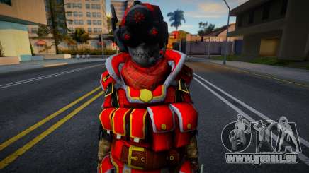 War Face New year Skin v2 pour GTA San Andreas