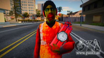 The Explosive Zombie für GTA San Andreas