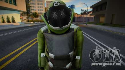 Bulldozer from PAYDAY2 (Green) pour GTA San Andreas