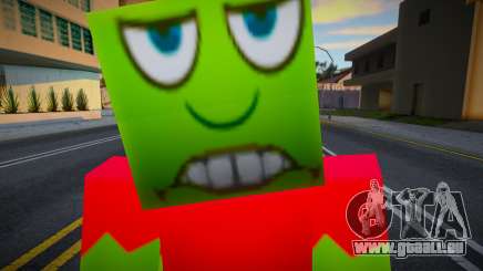 Minecraft Skin HD v8 pour GTA San Andreas