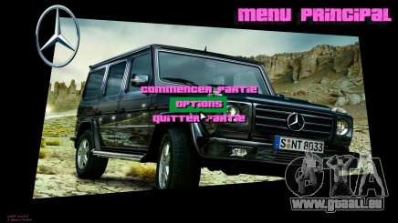 Mercedes-Benz Menu 8 pour GTA Vice City