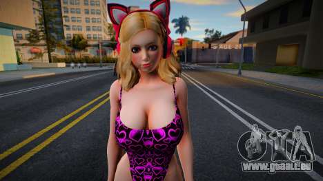 Tekken Lucky Chloe - Bodysuit Heart v2 für GTA San Andreas