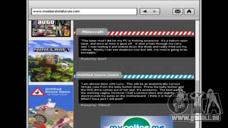 Real Websites IV für GTA 4