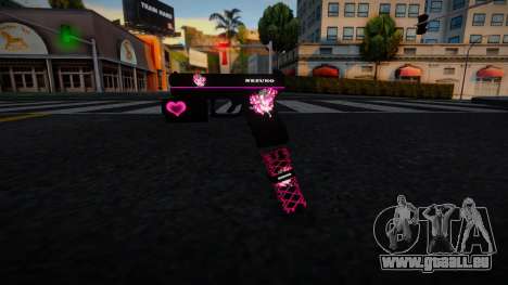 Colt45 (9mm) Nezuko für GTA San Andreas