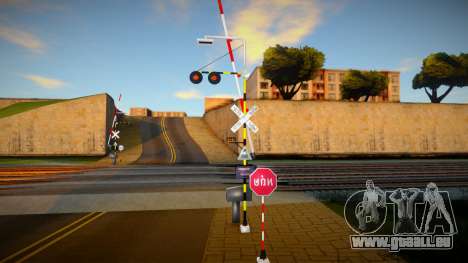 Railroad Crossing Mod Thailand 1 für GTA San Andreas