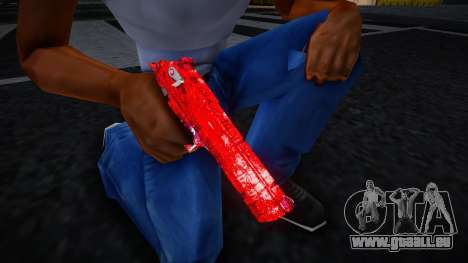 Quartz rouge Deagle pour GTA San Andreas