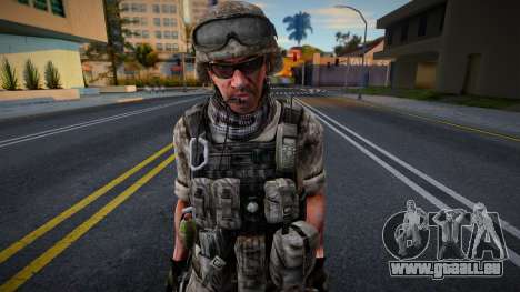 U.S. Marine (Umschlag von Heavy Fire) für GTA San Andreas