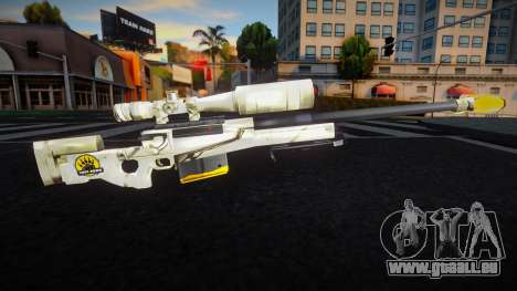 Yeti Park - Sniper Rifle L96A1 für GTA San Andreas