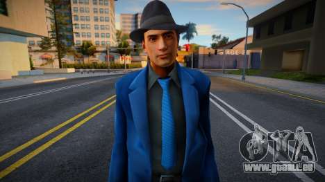 Vito Scalletta de Mafia 2 en costume bleu pour GTA San Andreas