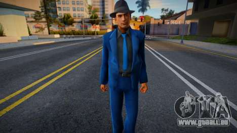 Vito Scalletta de Mafia 2 en costume bleu pour GTA San Andreas