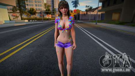 Nanami Loco Moco Vacation 1 pour GTA San Andreas