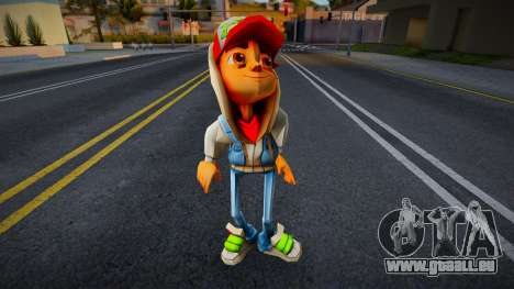 Subway Surfers player für GTA San Andreas