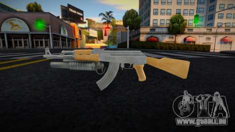 AK47 with M203 für GTA San Andreas