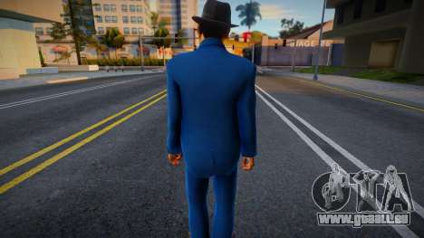 Vito Scalletta de Mafia 2 en costume bleu pour GTA San Andreas