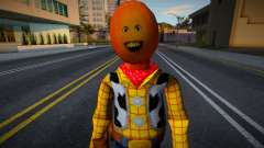 Annoying Orange (with Woody Costume) für GTA San Andreas