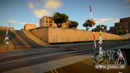 Railroad Crossing Mod Thailand 5 für GTA San Andreas