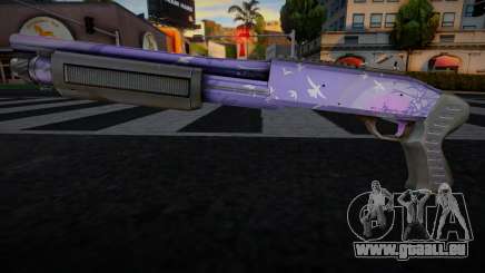 Purple Birds Chromegun pour GTA San Andreas
