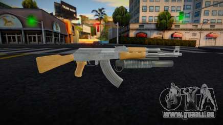 AK47 with M203 pour GTA San Andreas
