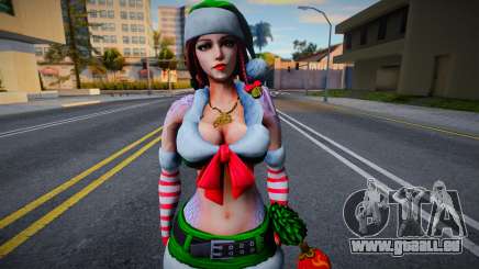 Mujer en navidad 1 pour GTA San Andreas